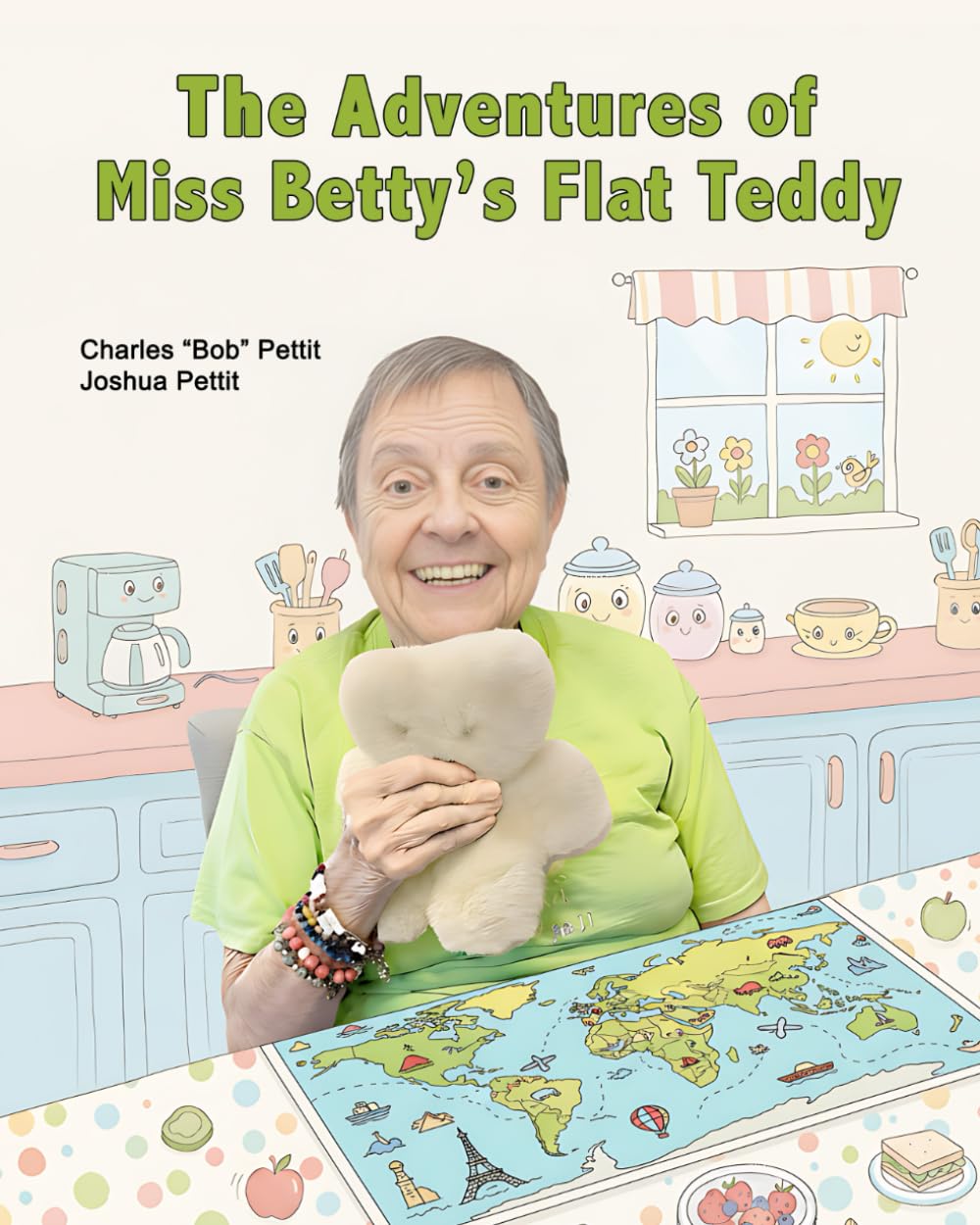 The Adventures of Miss Betty's Flat Teddy Book